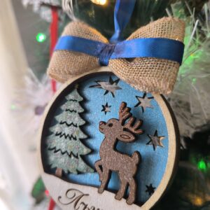 3D висулка "Еленче" момче