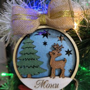 3D висулка "Еленче" момиче